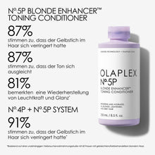 Laden Sie das Bild in den Galerie-Viewer, OLAPLEX No. 5P Blonde Enhancer Toning Conditioner 250ml