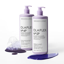 Laden Sie das Bild in den Galerie-Viewer, OLAPLEX No. 4P Blonde Enhancer Toning Shampoo 1000ml