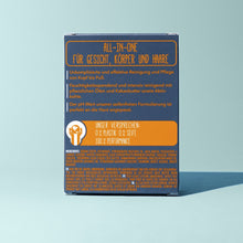 Laden Sie das Bild in den Galerie-Viewer, FOAMIE® 3 in 1 Feste Duschpflege für Männer mit Aktivkohle