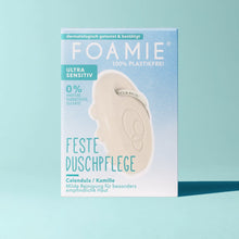 Laden Sie das Bild in den Galerie-Viewer, FOAMIE® Feste Duschpflege mit Calendula und Kamille für empfindliche Haut