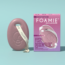 Laden Sie das Bild in den Galerie-Viewer, FOAMIE® Feste Duschpflege Haselnuss- &amp; Mandel-Öl für feuchtigkeitsspendende Winter-Dusche
