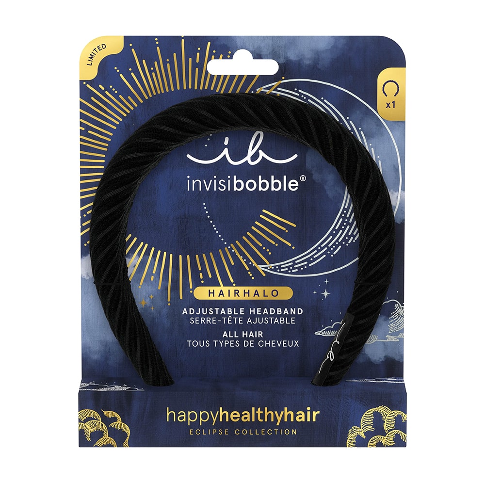invisibobble® HAIRHALO – Eclipse Midnight Ring