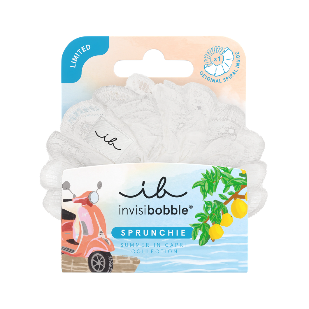 invisibobble® SPRUNCHIE – Blanco Bliss